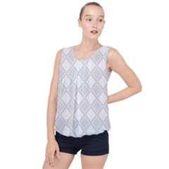 Seamless Background Abstract Vector Bubble Hem Chiffon Tank Top by Pakrebo