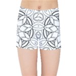 Mandala Drawing Dyes Page Kids  Sports Shorts