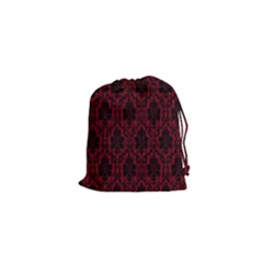 Scrapbook Background Curtain Swag Drawstring Pouch (xs) by Pakrebo