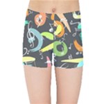 Repetition Seamless Child Sketch Kids  Sports Shorts