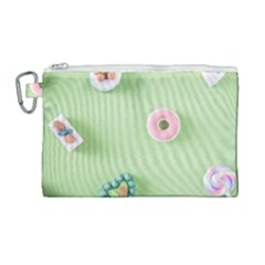 Just Desserts Canvas Cosmetic Bag (large)