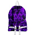 Purple Pattern Background Structure Foldable Lightweight Backpack View2