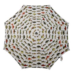 Ml 71 Fish Of North America Hook Handle Umbrellas (small) by ArtworkByPatrick