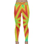 Kaleidoscope Background Star Classic Yoga Leggings