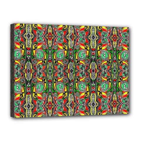 Grammer 5 Canvas 16  X 12  (stretched) by ArtworkByPatrick