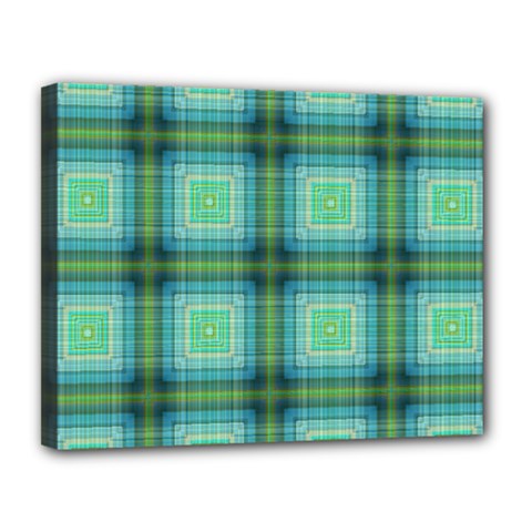 Background Pattern Structure Canvas 14  X 11  (stretched) by Pakrebo