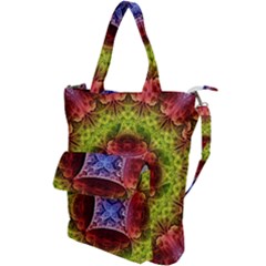 Tile Background Image Pattern Shoulder Tote Bag by Pakrebo