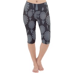 Zappwaits Lightweight Velour Cropped Yoga Leggings by zappwaits