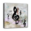 Dancing On A Clef Mini Canvas 8  x 8  (Stretched) View1
