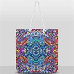 Ml 93 Full Print Rope Handle Tote (large)