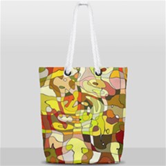 Ml 98 Full Print Rope Handle Tote (small) by ArtworkByPatrick