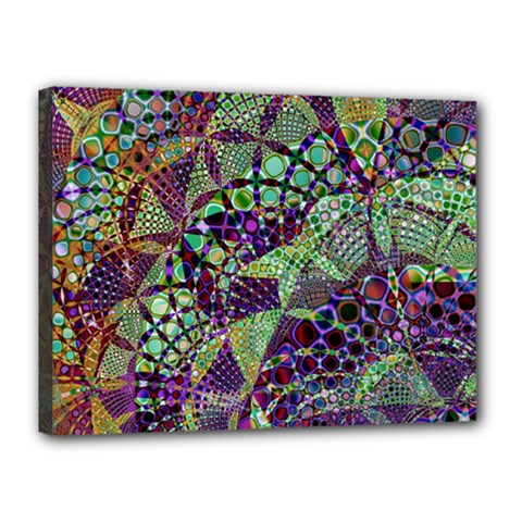 Background Design Art Artwork Canvas 16  X 12  (stretched) by Pakrebo