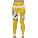 Rat Mouse Cheese Animal Mammal Lightweight Velour Classic Yoga Leggings View1