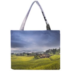 Vietnam Terraces Rice Silk Mini Tote Bag