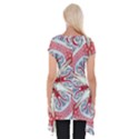 Kaleidoscope Background Bottles Short Sleeve Side Drop Tunic View2