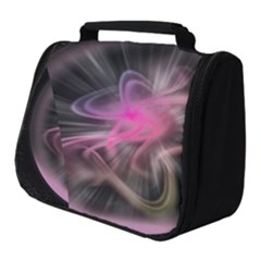Stress Fractal Round Ball Light Full Print Travel Pouch (small) by Pakrebo