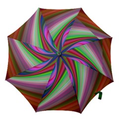 Illusion Background Blend Hook Handle Umbrellas (large) by Pakrebo