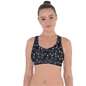St Patricks day pattern Cross String Back Sports Bra View1