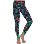 Tree Forest Abstract Forrest Kids  Lightweight Velour Classic Yoga Leggings