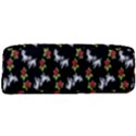 Lamb Pattern Black Full Print Rope Handle Tote (Large) View3