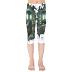 Time Machine Doctor Who Kids  Capri Leggings 