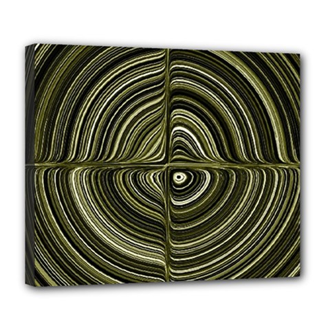 Electric Field Art Xxxii Deluxe Canvas 24  X 20  (stretched) by okhismakingart