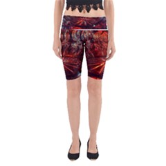 Glass Geometries  Yoga Cropped Leggings by okhismakingart