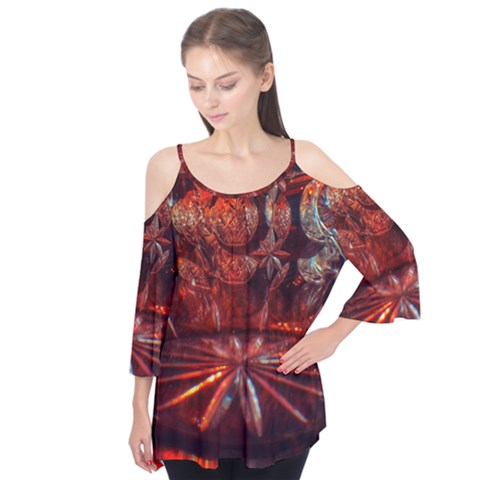 Glass Geometries  Flutter Tees by okhismakingart