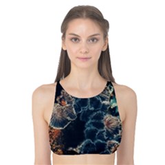Tree Fungus Branch Vertical Tank Bikini Top by okhismakingart