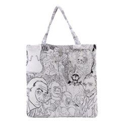 Artists Grocery Tote Bag by 100rainbowdresses