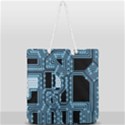 Circuit Pcb Tile Tiling Computer Full Print Rope Handle Tote (Large) View2