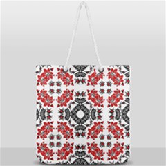 Ornament Seamless Pattern Element Full Print Rope Handle Tote (large) by Pakrebo