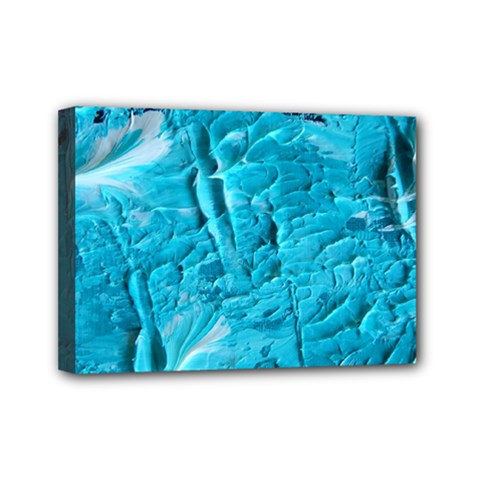 Aubree Mini Canvas 7  X 5  (stretched) by WILLBIRDWELL