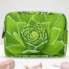 Wurz Houseleek Turmeric Plant Make Up Pouch (medium) by Pakrebo