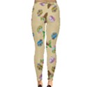 Sloth Neutral Color Cute Cartoon Inside Out Leggings View2