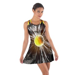 Abstract Exploding Design Cotton Racerback Dress by HermanTelo