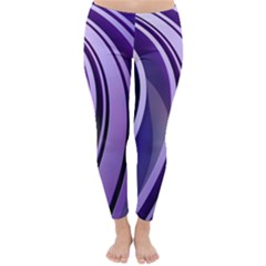 Circle Concentric Render Metal Classic Winter Leggings by HermanTelo