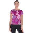 Render 3d Rendering Design Space Short Sleeve Sports Top  View1