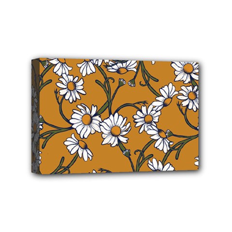 Daisy Mini Canvas 6  X 4  (stretched)