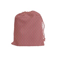 Pattern Star Backround Drawstring Pouch (large) by HermanTelo