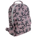 Koi Fish Pattern Flap Pocket Backpack (Large) View2