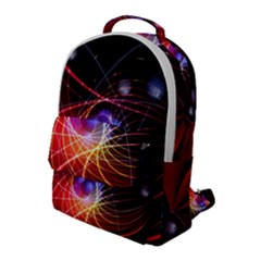 Physics Quantum Physics Particles Flap Pocket Backpack (large) by Sapixe