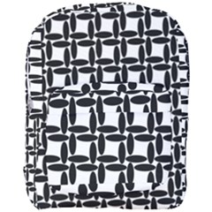 Ellipse Pattern Background Full Print Backpack