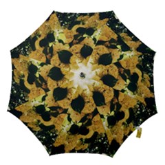 Yellow Snowballs Hook Handle Umbrellas (large) by okhismakingart
