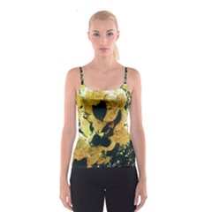Yellow Snowballs Spaghetti Strap Top by okhismakingart