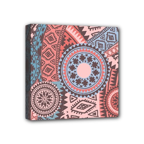 Print Mini Canvas 4  X 4  (stretched) by Sobalvarro