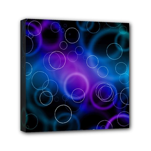 Background Color Slightly Texture Mini Canvas 6  X 6  (stretched) by Pakrebo