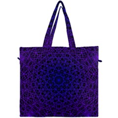 Background Lines Pattern Line Art Canvas Travel Bag by Pakrebo