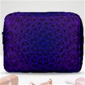 Background Lines Pattern Line Art Make Up Pouch (Large) View1