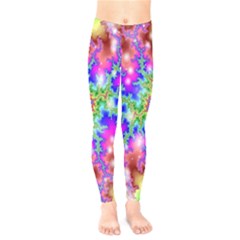Fractals Abstraction Space Kids  Legging by Pakrebo